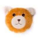 Habibi Plush Babykissen Bär rund braun,...